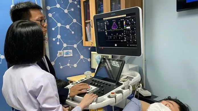 Bệnh viện đầu tiên ở Việt Nam ứng dụng AI trong siêu âm tim